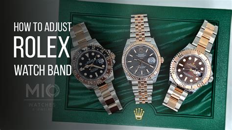 rolex watch tutorial|how to adjust rolex watch.